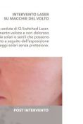 Procedure laser in dermatologia estetica  - Foto del prima - Dott. Giorgio Berna M.D.
