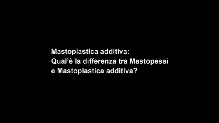 Mastoplastica Additiva qual'è la differenza tra Mastopessi e Mastoplastica additiva