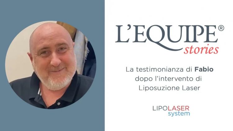 Testimonianza di Fabio Cristiano dopo intervento di liposuzione laser